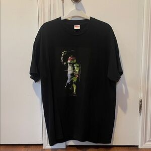 Supreme Raphael Tee Shirt Ninja Turtles Ss21 - Navy- Size L